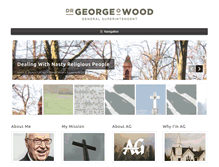 Tablet Screenshot of georgeowood.com